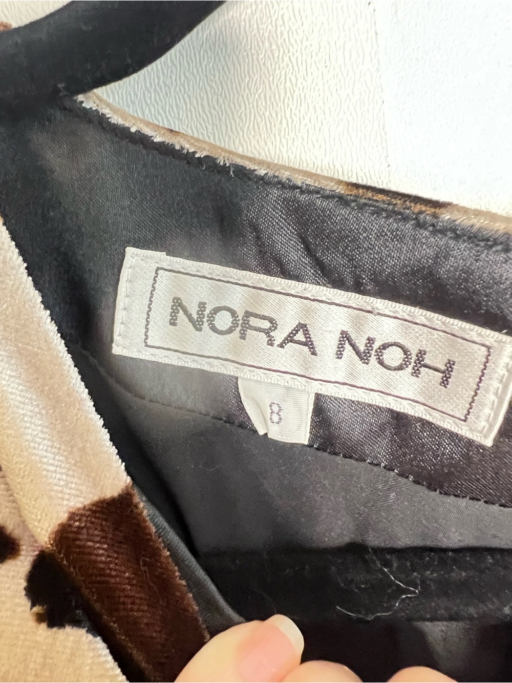 Nora Noh Velvet Dress - Picture 5 of 6